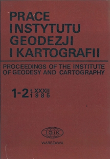 Wkład Instytutu Geodezji i Kartografii do rozwoju metod obliczeń geodezyjnych