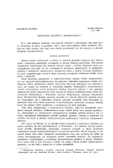 Instytut Geodezji i Kartografii [1945-1964]